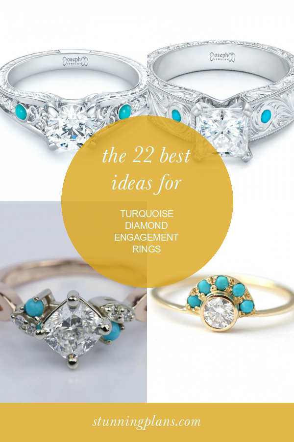 The 22 Best Ideas for Turquoise Diamond Engagement Rings Home, Family